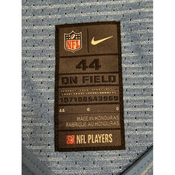 Nike NFL Tennessee Titans On Field Blank Player Limited Jersey Size 44 / M NEW - Picture 6 of 16